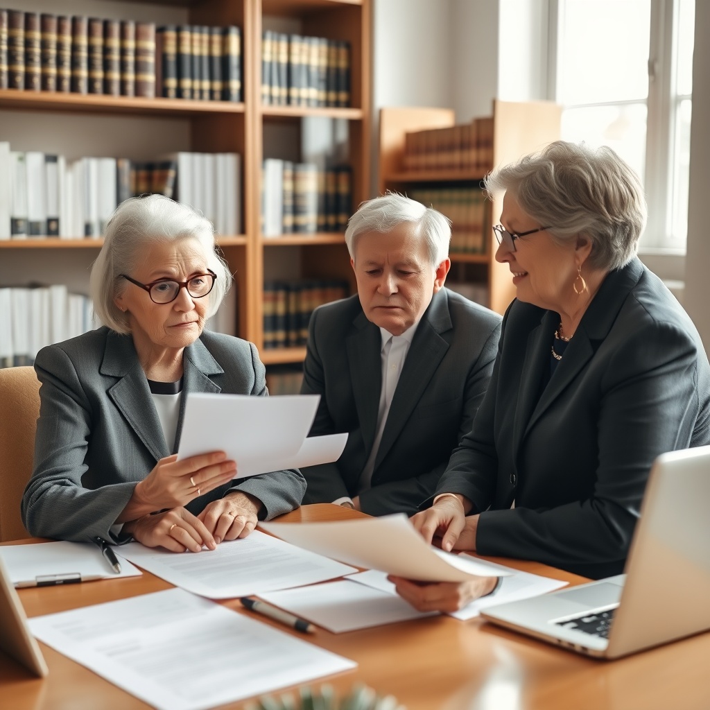 Asesoría legal para personas mayores